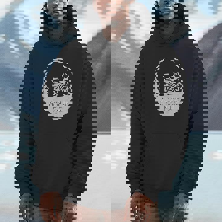 アドベンチャーバイクtシャツ パーカー