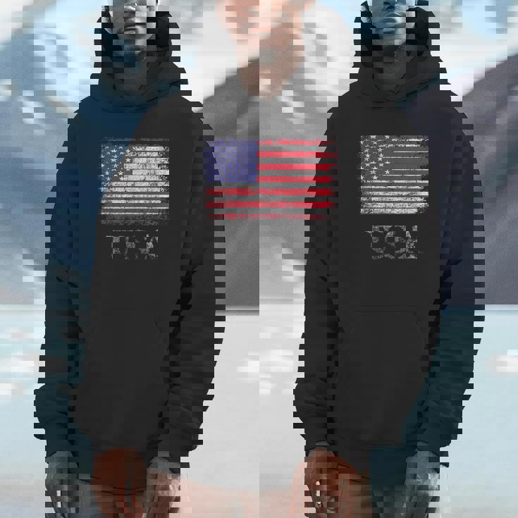アメリカ国旗シャツ メンズ レディース キッズ 退役軍人の日 星条旗 Hoodie