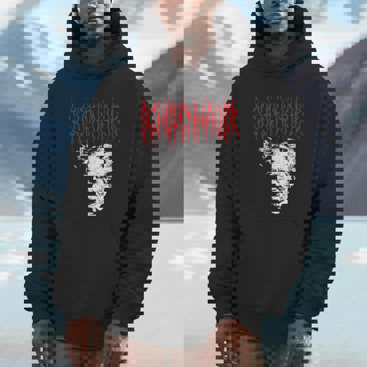 アーサー・ショーペンハウアー デスメタルスタイル 哲学 デザイン パーカー