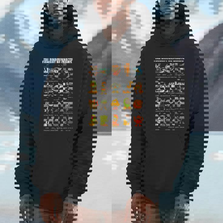 イタリア ブレイン ミーム コンピレーション キャラクター 手描き キッズ パーカー