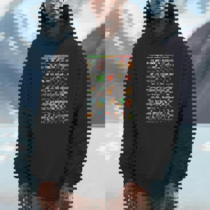 イタリアンブレインロットキャラクターの種類イタリアブレインロットアファベット パーカー