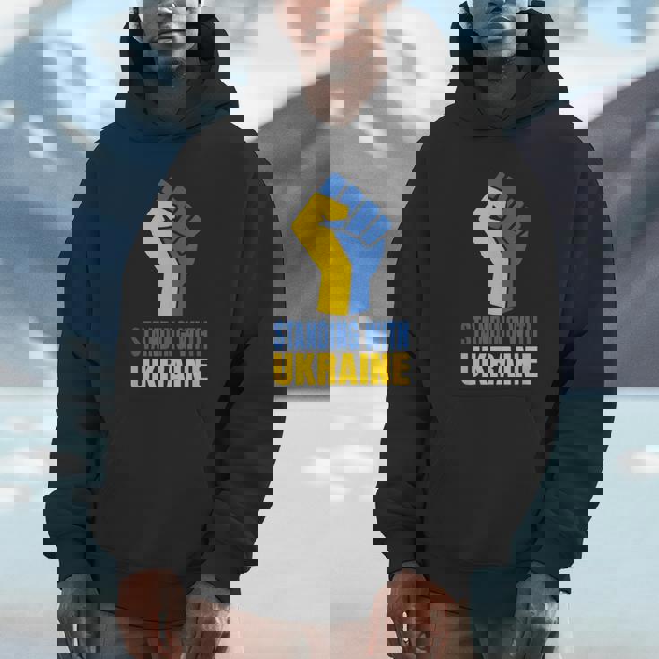 ウクライナを支援 ウクライナと共に立つ パーカー