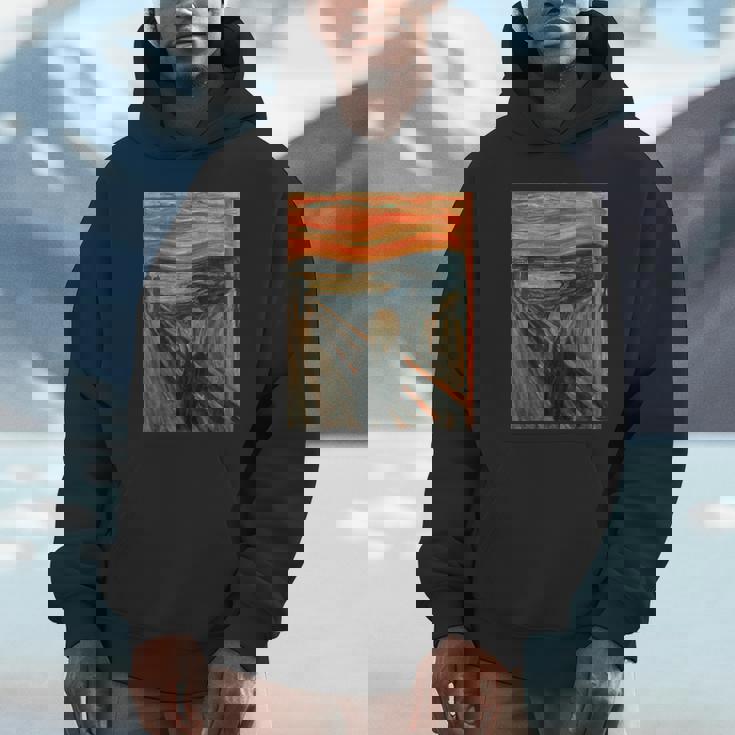 エドヴァルド表現主義の叫びムンクアート パーカー