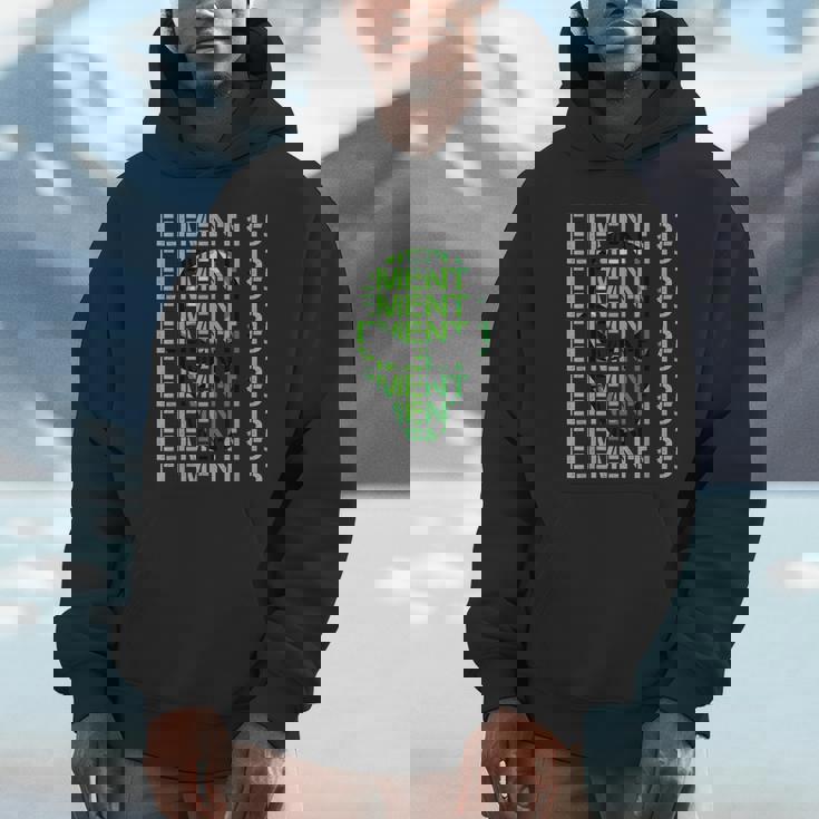 エレメント 115 ウンンペンティウム エリア 51 コンスピラシー セオリー エイリアン Ufo Hoodie