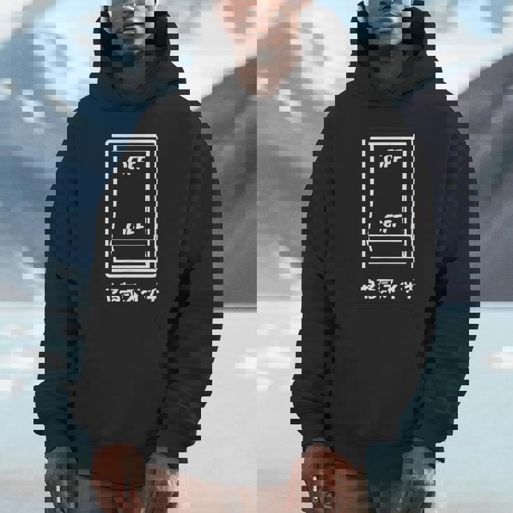 オフオフ やる気スイッチ ジョーク かわいい おやじギャグ ギャグ おもしろ パーカー