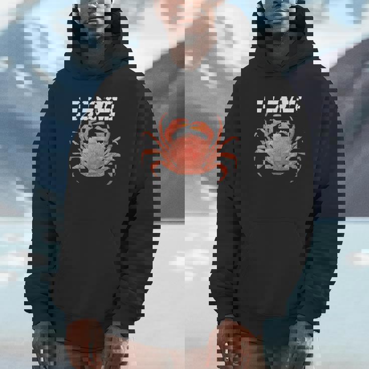 カニが大好き 美味しいカニ パーカー