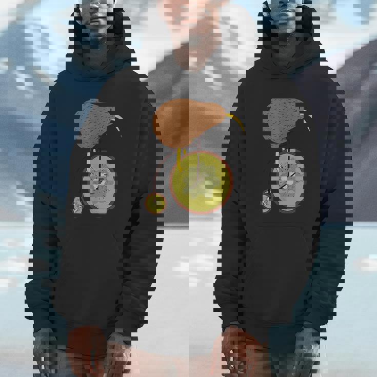 キウイフルーツバイクのキウイ鳥 パーカー