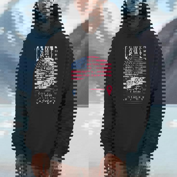 クリアウォーター アメリカ国旗 Gps座標 クリアウォーター パーカー