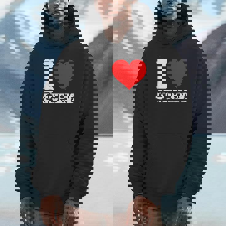 グアム I Heart Guam I Love Guam パーカー