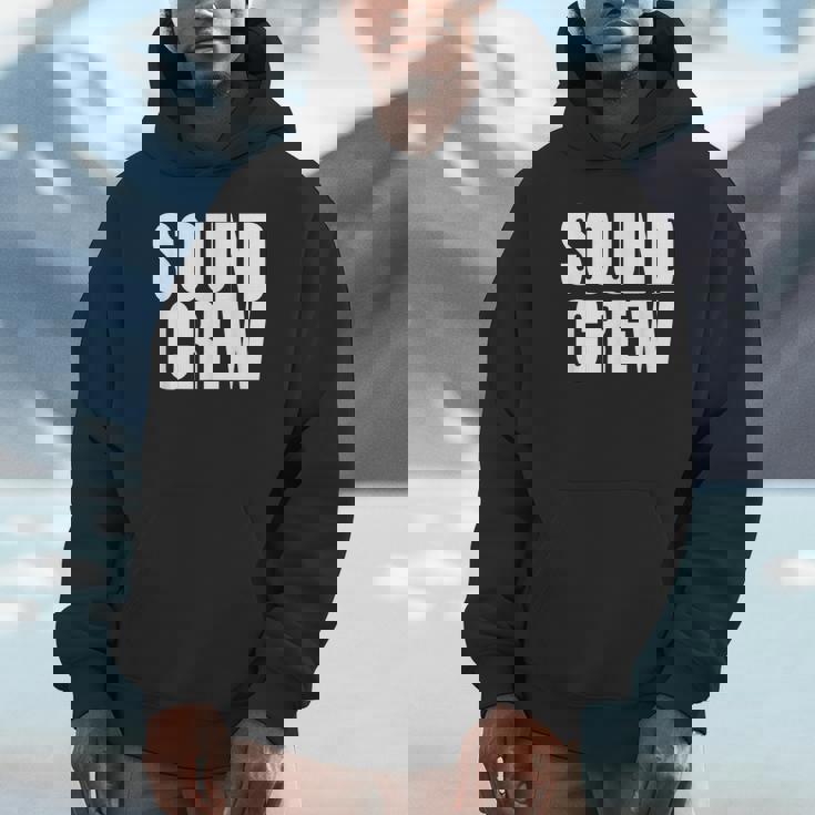 サウンドクルーtシャツ コンサートイベントスタッフ ブラックtシャツ パーカー