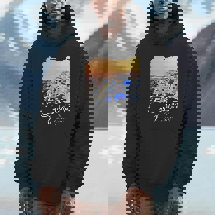 サントリーニ ギリシャ絵画 サントリーニ Hoodie