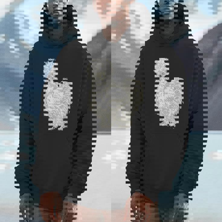 シルク・ヘン Hoodie