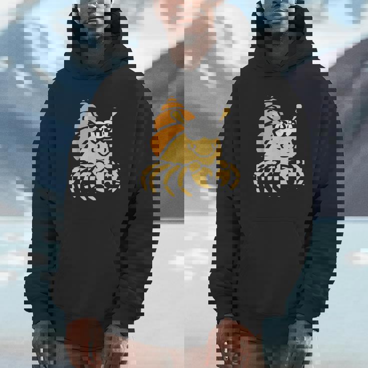 シンプルでかわいいミニマリストの甲殻類のリトル・ハーミット・バーナード パーカー