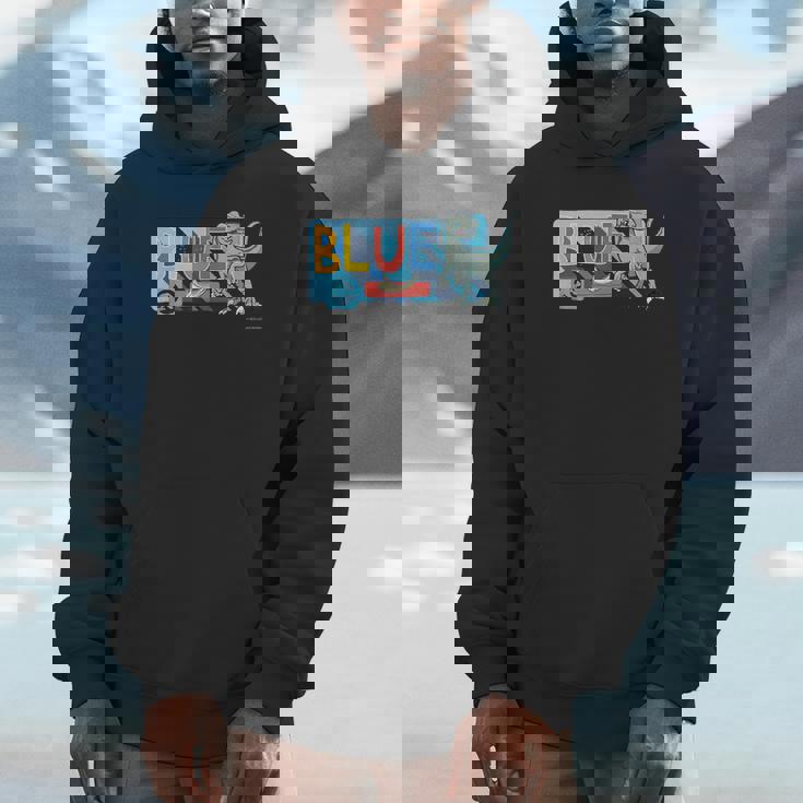 ジュラシック・ワールド Blue Cute Illustlation パーカー