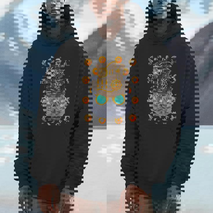 スチームパンク ブリティッシュショートヘア 中世 ビクトリア朝 スチームパワー パーカー