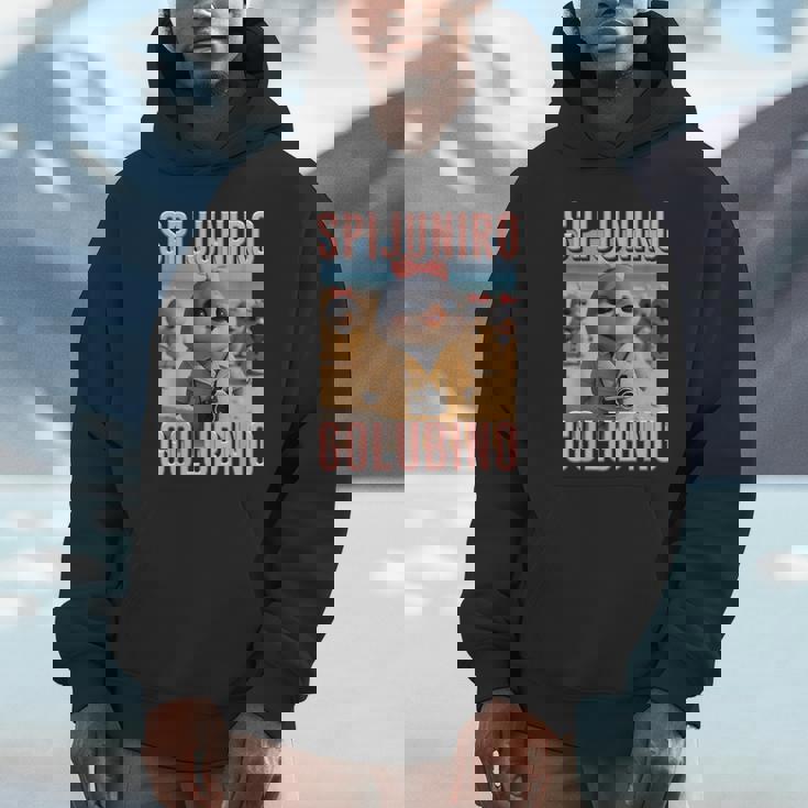 スピジュニロ ゴルビーノ イタリアン ブレイン モンスター Ai キッズ パーカー