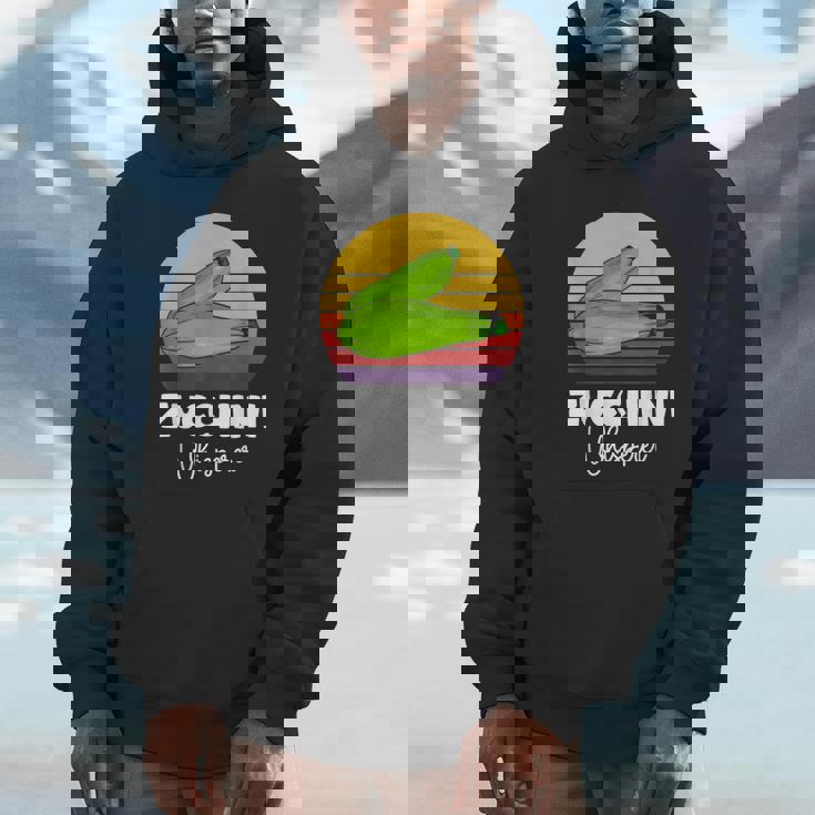 ズッキーニ愛好家 ビーガン ベジタリアン野菜ズッキーニ パーカー