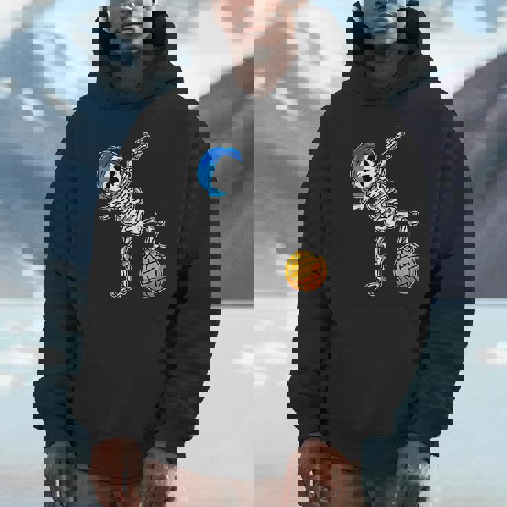 ダビング 水球 スケルトン ハロウィン 骨 ダブダンス パーカー