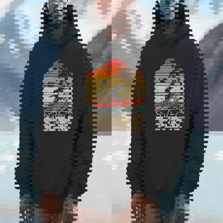 チャーリー・ドント・サーフィン・ミリタリー・ベトナム・サーフ パーカー