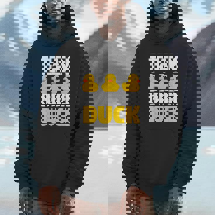 チームラバーダックラバーダック。 Hoodie