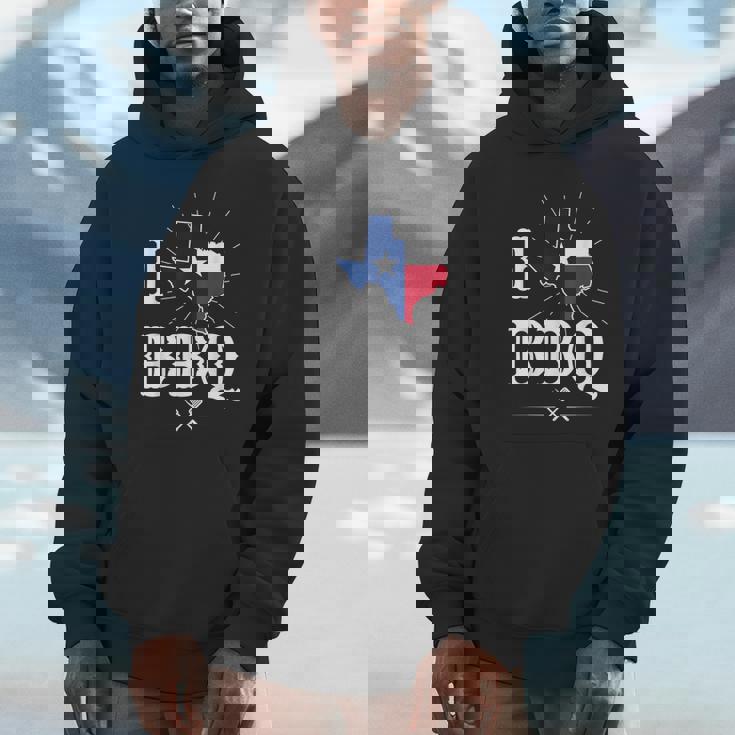 テキサス州旗 バーベキューギフト テキサスバーベキュー パーカー