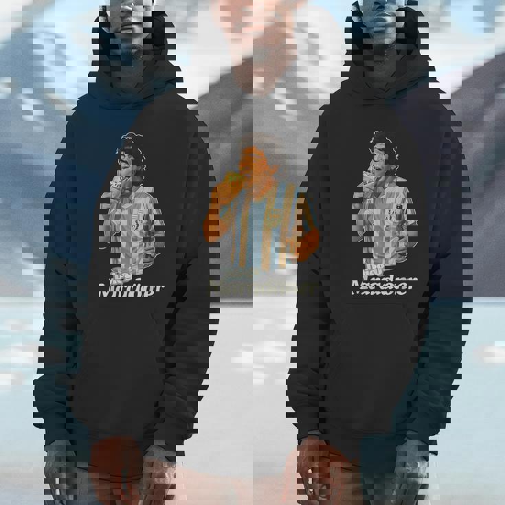 ディエゴ・マラドーナー X デリシャス ドニ ミーム ドナー ケバブ好き パーカー