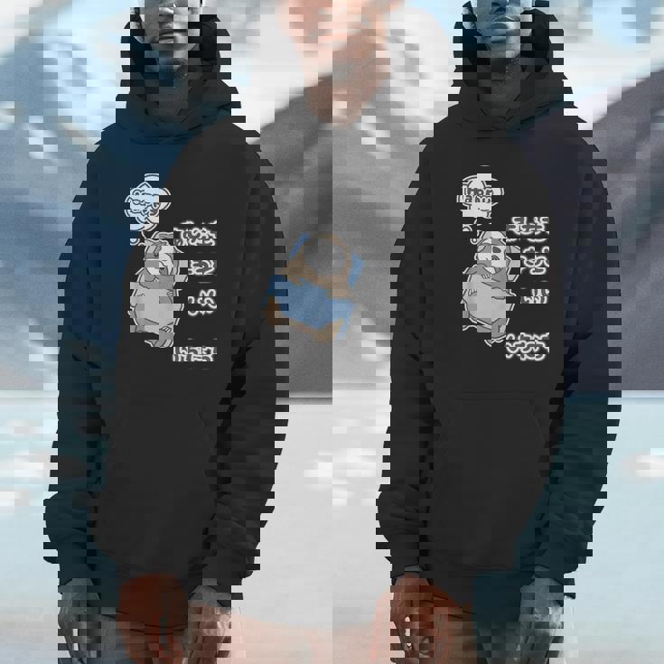 ナマケモノ さん『あしたも きっと いい いちにち』【どうぶつフレンズ】動物園の生き物 イラスト Hoodie