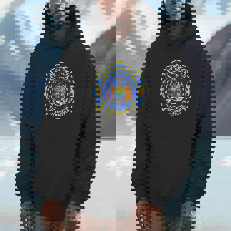 ニューヨーク消防署tシャツ 消防士消防士 Hoodie
