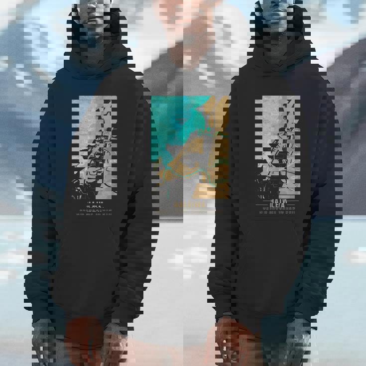 ハワイハレイワ ノースショア オアフ地図 パーカー