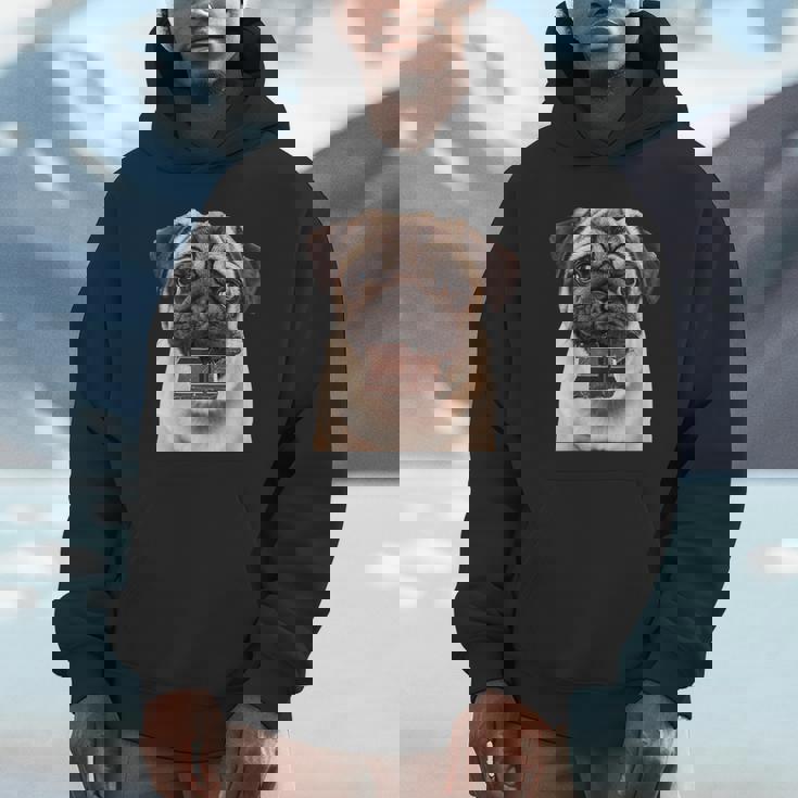 パグチョコレート パーカー