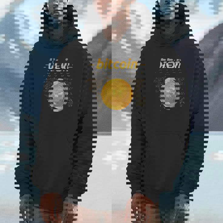 ビットコインシャツ ビットコインロゴ 暗号シャツ 暗号ギフト ビットコイン Hoodie