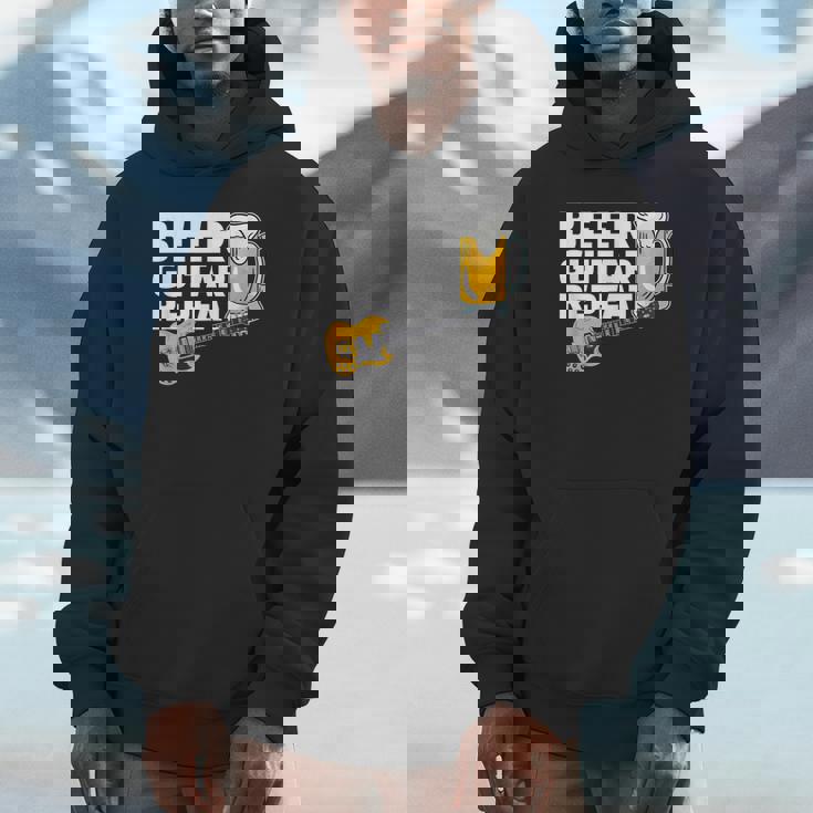 ビール ギター リピート ギター ベース ロックンロール ギタリスト向け パーカー