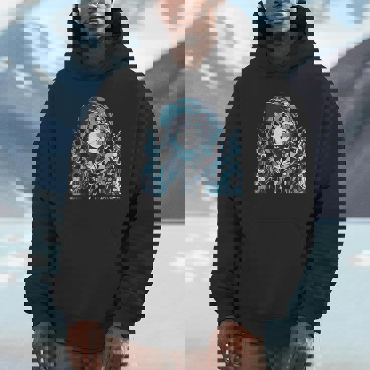 ファニースマイル サイバーパンク Nr 7 Hoodie