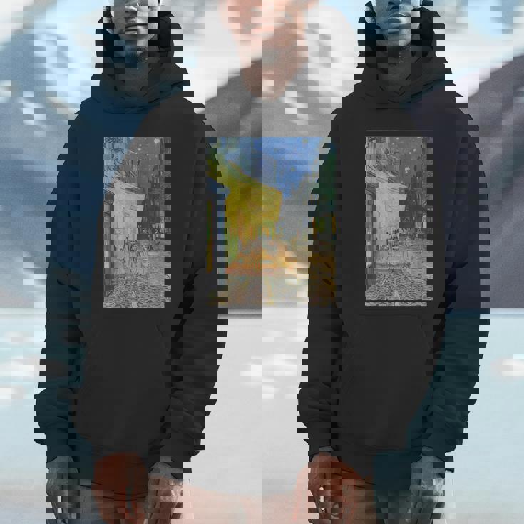 フィンセントファンゴッホの夜のカフェテラス Hoodie
