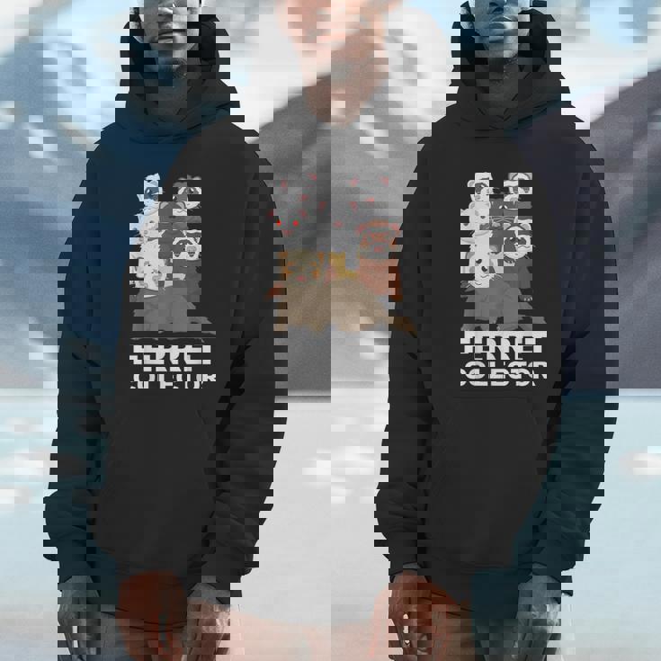 フェレット コレクター ファニー フェレット 恋人 パーカー