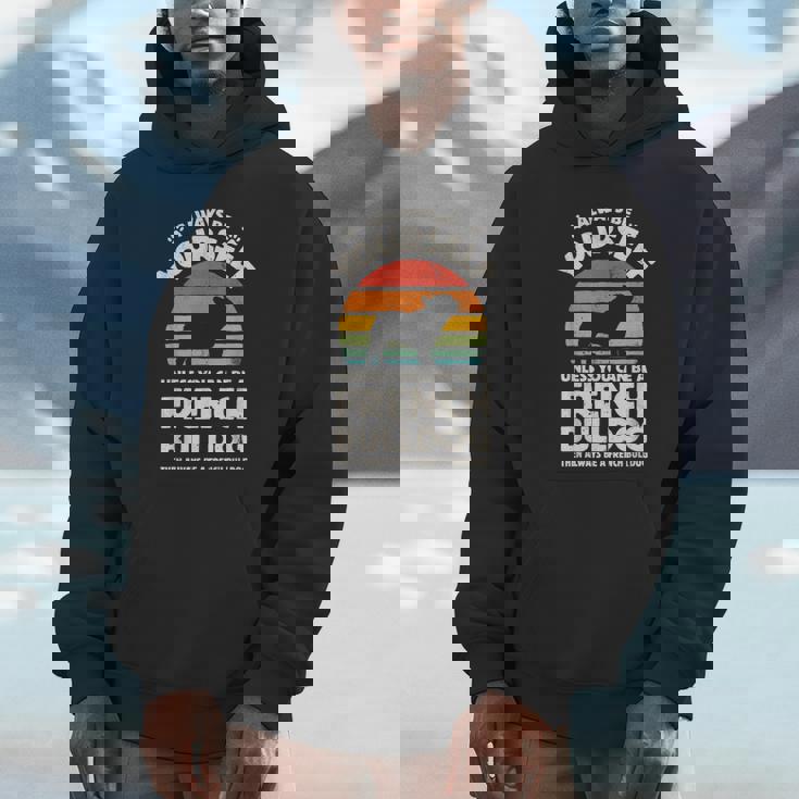 フレンチブルドッグ Always Be Yourself レトロ ヴィンテージ 60年代 70年代 犬 パーカー