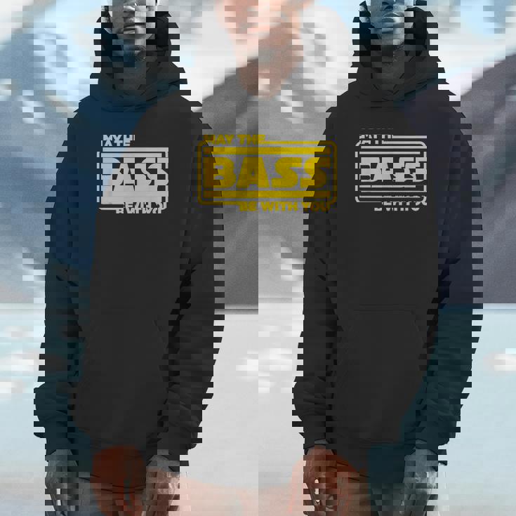 ベース ギター ドラム May The Bass Be With You ベーシスト ドラマー パーカー