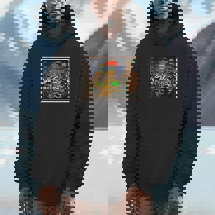 ポーカーをする犬 カード 絵画 パーカー