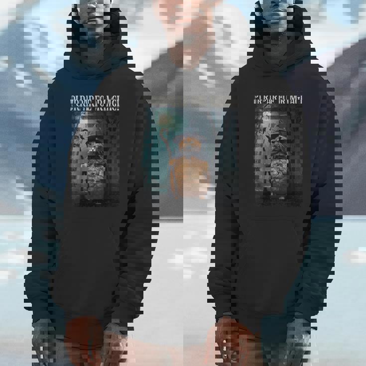 マジック・ファニー・ウィザード・キャットのためにパープレイしよう パーカー