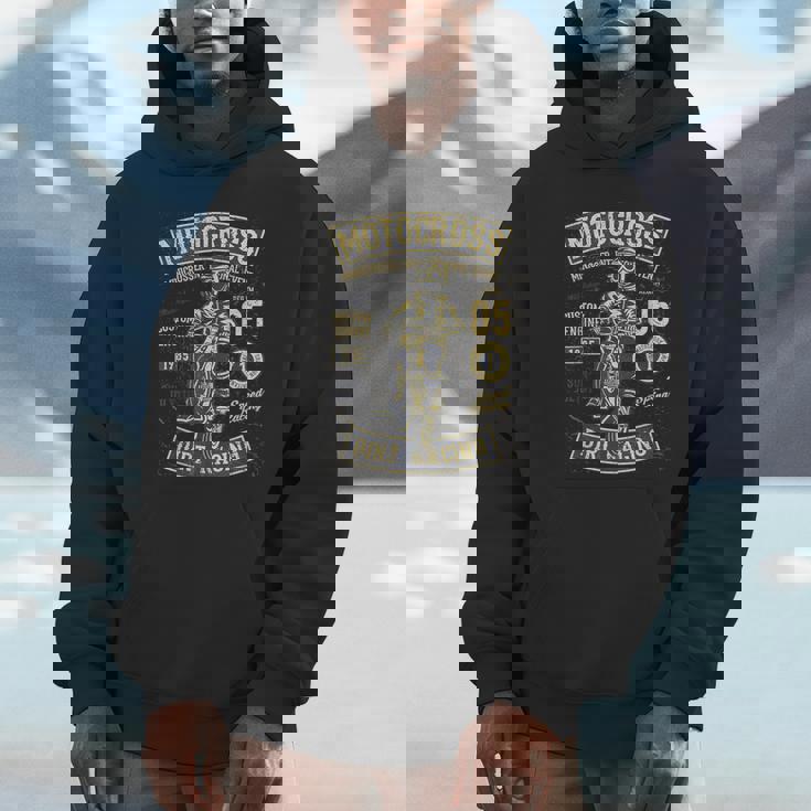 モトクロス ダートレーシング オートバイ ダートバイク Hoodie