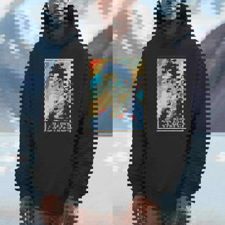 ヨハン・シュトラウス ポスター ミュージシャン 作曲家 パーカー