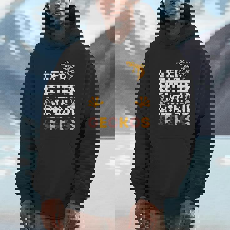 レオパード・ゲッコー愛好家 レオパード・ゲッコーと一緒なら人生はもっと楽しくなる パーカー