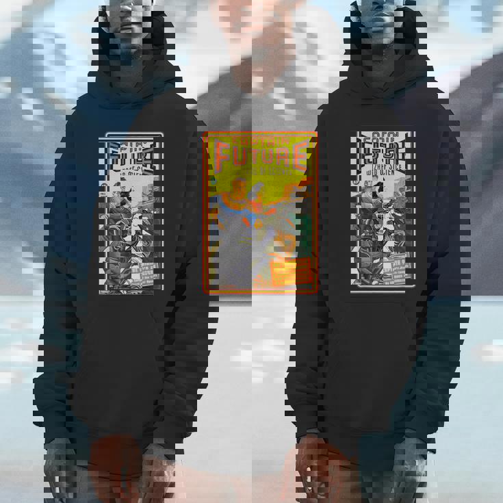 レトロヴィンテージキャプテンフューチャーコミックマガジン パーカー