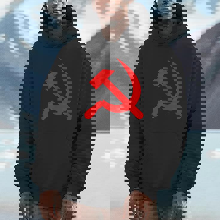 ロシア国旗 ロシア ソビエト ハンマーと鎌 Cccp ソ連 ギフト Hoodie