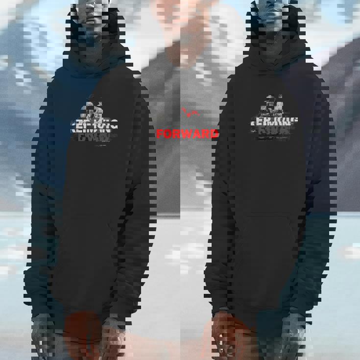 ロッキーは前に進み続けろ Hoodie