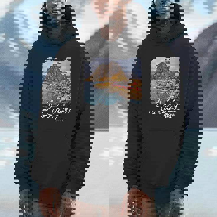 ロフォーテン諸島ノルウェーお土産ロフォーテン 長袖tシャツ パーカー