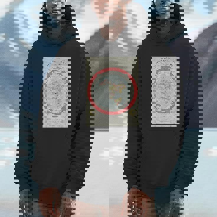 世界標準地図 フラットアースオリジナル Hoodie