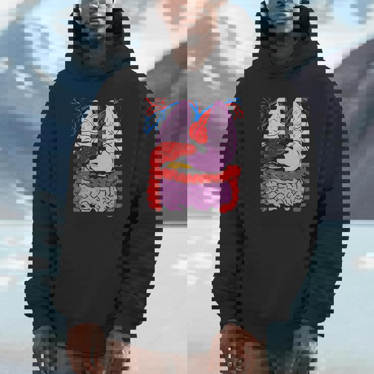 人体の解剖学 Hoodie