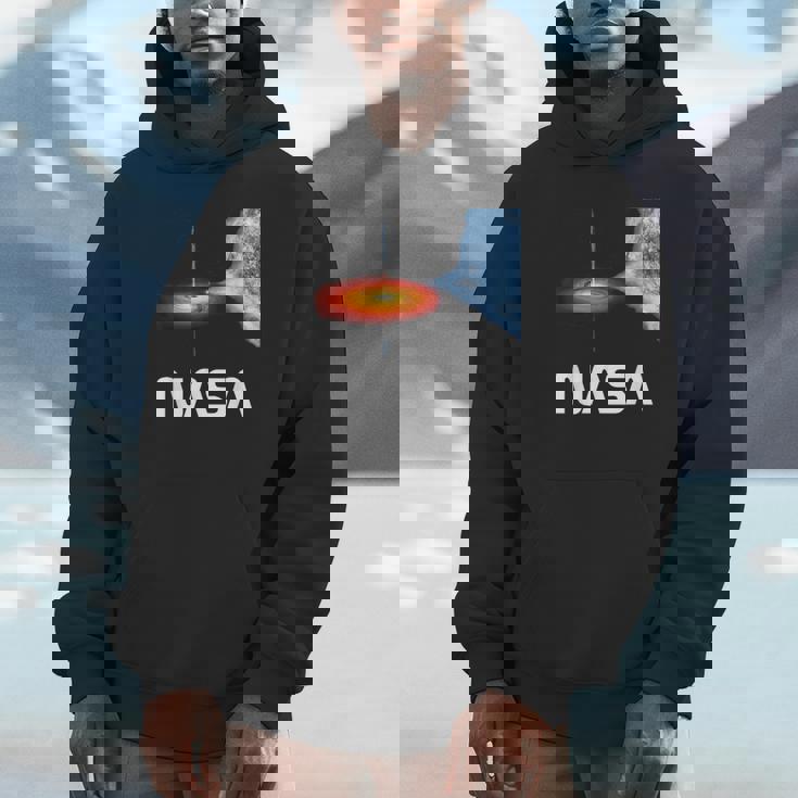 公式ライセンス。 Nasaシグナスブラックホールスペースギフト パーカー