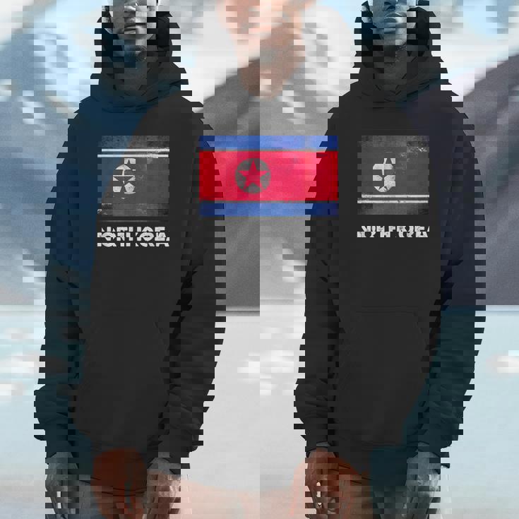 北朝鮮国旗tシャツ Hoodie